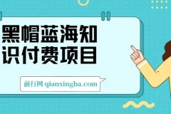 黑帽蓝海知识付费项目：黑帽培训技术资源合集
