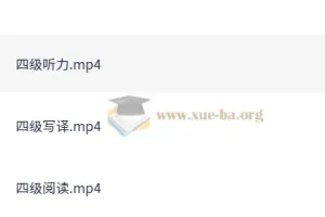 刘晓燕四六级考试急救班（原保命班）