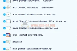 孙清珍初二语文阅读写作课程