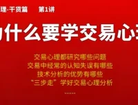 熊猫交易学社黄金VIP系统课：交易心理篇