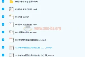 张立琛初三化学春季系统班课程