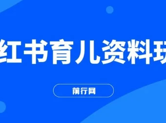 小红书育儿资料玩法：母婴长赛道长久操作项目