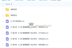 王群高中地理2026届高三高考地理二轮系统寒假班