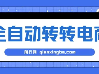 揭秘AI+全自动转转电商：内部专属低价货源，轻松变现