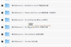 褚连一《新概念英语》二册年卡课程：全96讲