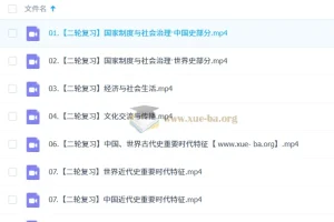 王海萌2026高三高考历史二轮寒假班课程