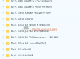 初三物理年卡提高班（全国人教版）60讲课程 – 杜春雨主讲