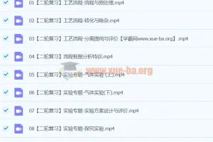 2024高三高考化学吕子正寒假班课程