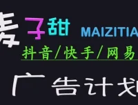 麦子甜零基础广告计划课程：适用于抖音、快手、网易