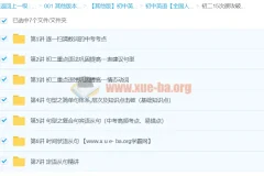 刘飞飞初二15次课攻破英语语法全部考点