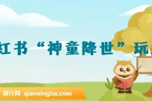 小红书“神童降世”玩法：暴力起号，私域变现，0基础玩转育婴法则年入几十万