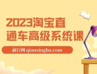 淘宝直通车高级系统课：实操、系统、实时的完整体系教学