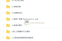 张雨桐初二生物科学思维培训班（秋下全国版A+专属）