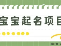 宝宝起名项目：零基础轻松月入9000+，每单纯利润