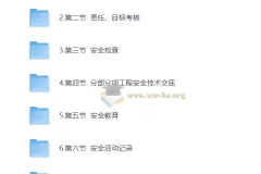 建筑安全员全套资料：涵盖安全规程、检查与组织设计等