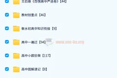2024高中教辅资料PDF电子版网盘资源合集