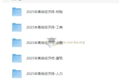 2025年高级经济师课程合集