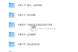 建筑安全员全套资料：涵盖安全规程、检查与组织设计等