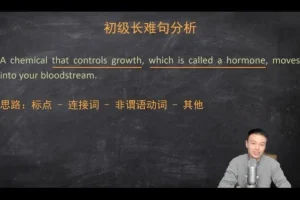 张俊杰英语长难句突破：初级到高级全攻略课程