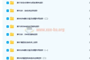 陆薇薇-高二生物必修2目标满分班（人教版）