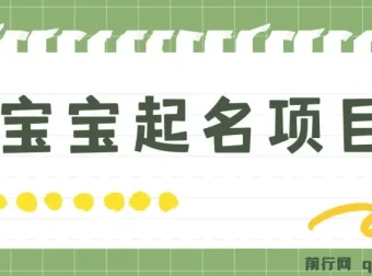 宝宝起名项目：零基础轻松月入9000+，每单纯利润