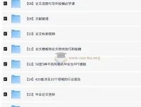 毕业论文与毕业答辩精选资料汇总