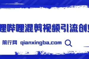 哔哩哔哩混剪视频与知识星球：零成本引流创业粉，日引300+