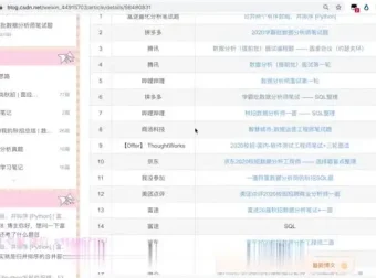 数据分析实战：Excel、SQL、Python、Tableau全工具精通课程
