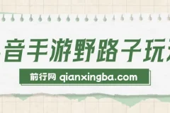 抖音手游野路子玩法：单视频收益4000+，轻松日入几千