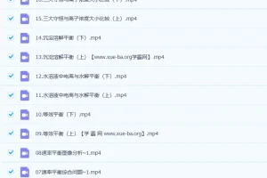 2023高考化学康永明课程：第一、二阶段全收录