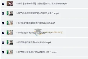 易老师早教课：0 – 6岁儿童科学育儿指南