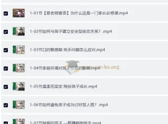 易老师早教课：0 – 6岁儿童科学育儿指南