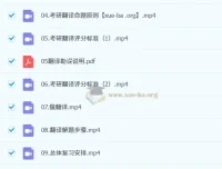 2020考研英语一强化翻译唐静名师讲座