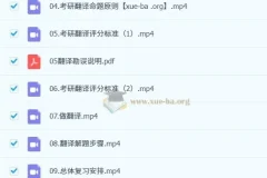 2020考研英语一强化翻译唐静名师讲座