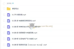 龚昱晗高中高二物理二轮A+尖端寒假班