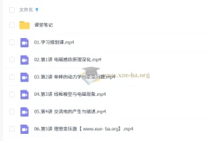 龚昱晗高中高二物理二轮A+尖端寒假班