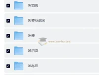 古代中国地图（图片+PDF）：谭其骧主编历史地图集