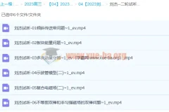 刘杰2023高三高考物理二轮试听课