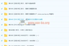 初二语文年卡目标满分班（语文版）——王帆主讲