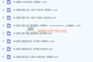 高二化学冯琳琳A+寒假班课程