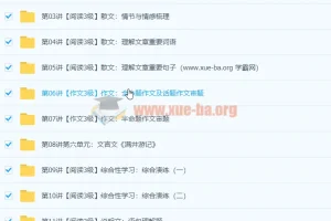 初二语文年卡目标满分班（语文版）——王帆主讲