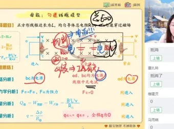 高二物理尖端班：电磁感应与机械振动专题课程