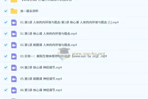 高二生物课程（2027届 2025 – 2026上学期） 李林