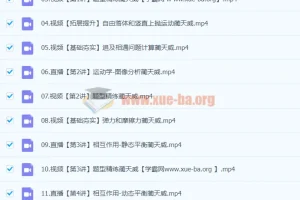 2024高三高考物理一轮暑假课程 – 蔺天威