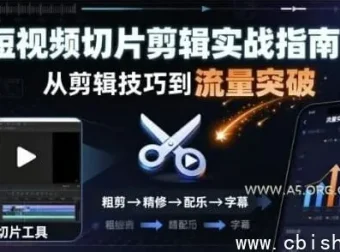 短视频切片剪辑实战：快速涨粉变现指南