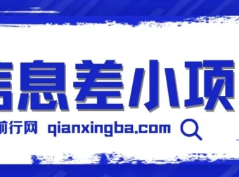 信息差小项目：新手也能玩赚，轻松日赚百元【全套工具】