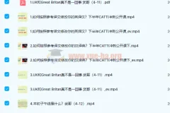 武峰英美文化课第3季2022年第1阶段：英国文化专题