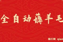 全自动薅羊毛项目：零门槛，新手与工作室均可操作多平台获利