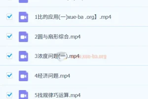 2023秋下六年级数学S课程——史乐主讲