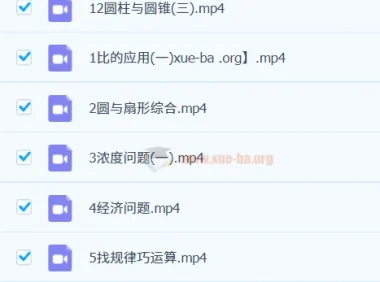 2023秋下六年级数学S课程——史乐主讲